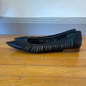 Spring & Summer Wardrobe Ready! Linea Paolo Black Leather Flats
